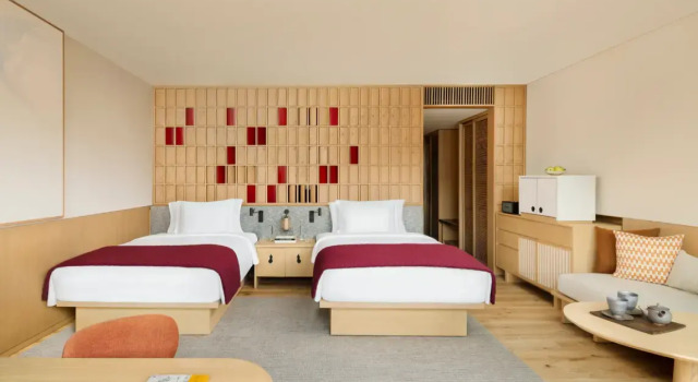 Люкс с 2 комнатами Отель Six Senses Kyoto