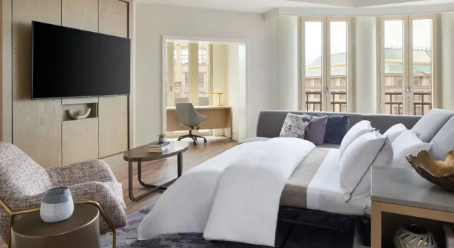 Двухместный люкс Presidential c 1 комнатой Westin Georgetown, Washington D.C