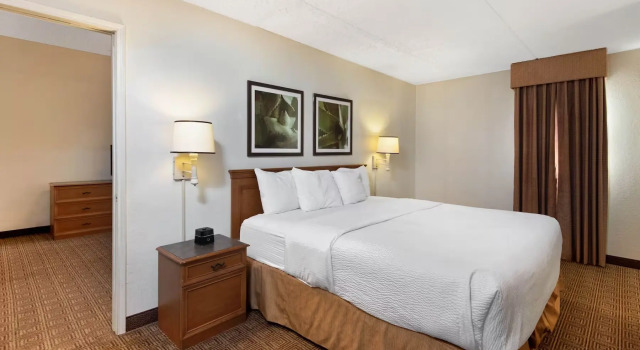 Двухместный люкс c 1 комнатой Townhouse Garden Inn & Suites San Antonio I 35