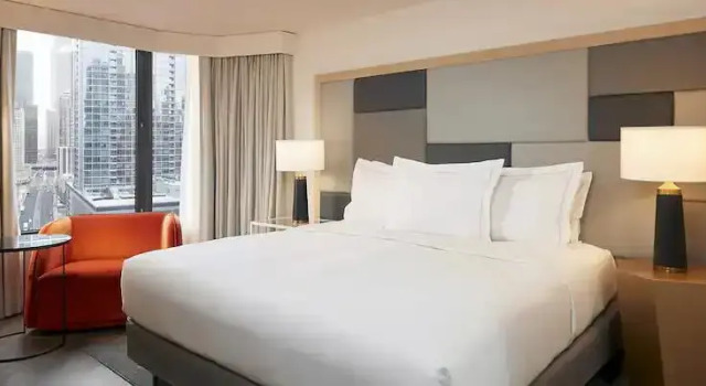 Двухместный люкс Corner c 1 комнатой Hilton Grand Vacations Club Chicago Magnificent Mile
