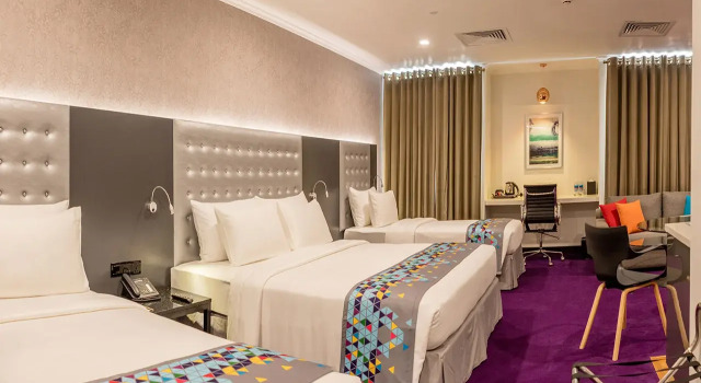 Семейный номер Deluxe Fairway Colombo - Sri Lankas First Hotel With Robot Technology