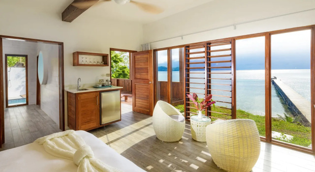 Двухместный Retreat Villa oceanfront The Remote Resort, Fiji Islands