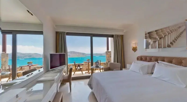 Двухместный номер Deluxe с видом на море Royal Marmin Bay Boutique & Art Hotel