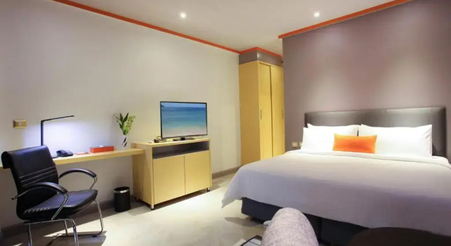Двухместный номер Deluxe с балконом и с красивым видом из окна Chabana Kamala Hotel