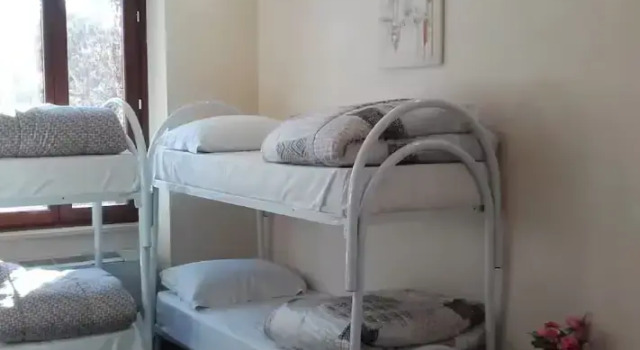 Seng i sovesal Villa Luzzatti Hostel
