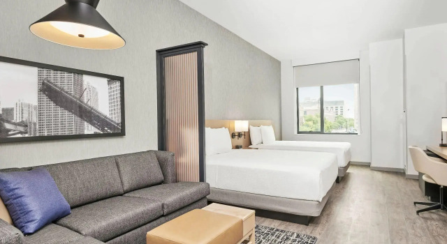 Двухместный номер Accessible Hyatt Place Chicago Medical/University District