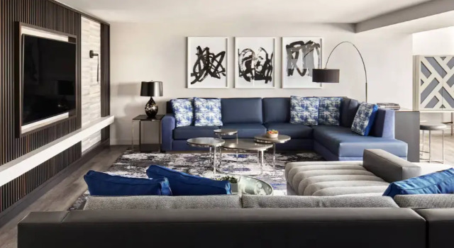 Двухместны люкс Bi-Level in Loft San Francisco Marriott Marquis Union Square