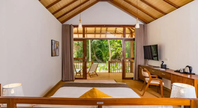 Вилла Garden Deluxe Fiyavalhu Resort Maldives