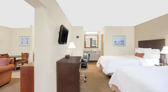 Двухместный люкс для некурящих Отель Гринвилла Baymont Inn & Suites Greenville