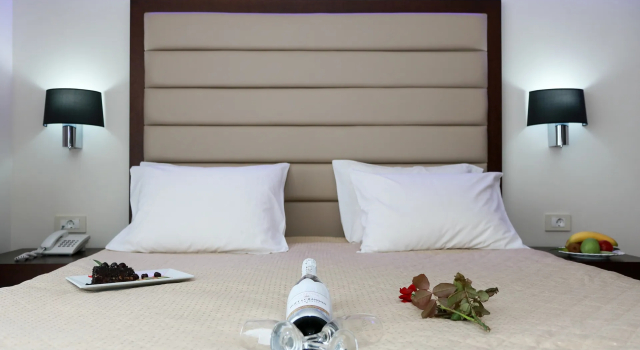 Двухместный номер Standard с частичным видом на море Galini Sea View Hotel