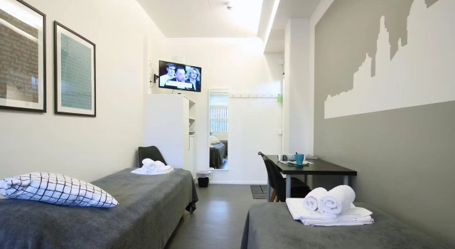 Трёхместный номер Forenom Hostel Helsinki Pitäjänmäki
