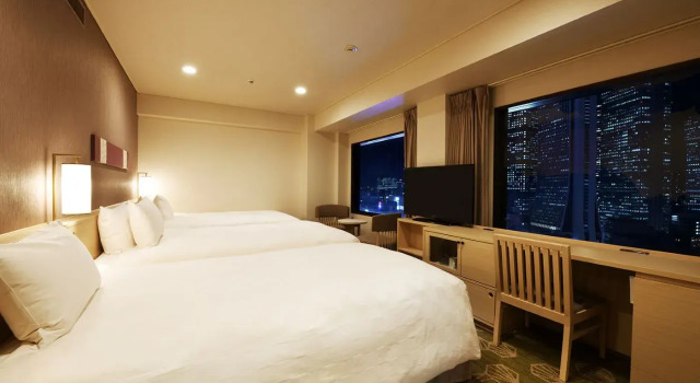 Трёхместный номер Deluxe Shinjuku Prince Hotel