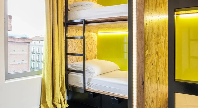 Четырёхместный номер Private Bunk Bastardo Hostel