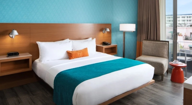 Двухместный номер с частичным видом на океан Shore Hotel
