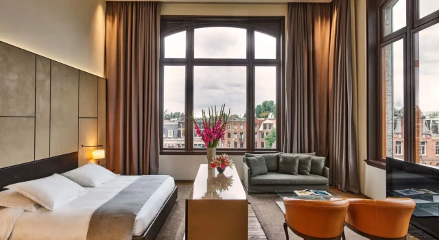 Двухместный люкс Amsterdam (с террасой на крыше) Mandarin Oriental Conservatorium, Amsterdam