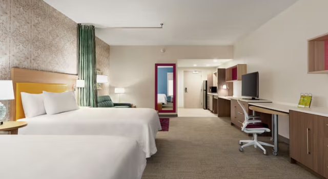 Студия люкс для гостей с нарушениями слуха Home2 Suites By Hilton Glen Mills Chadds Ford