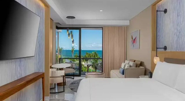 Двухместный номер Guest oceanfront Waldorf Astoria Riviera Maya