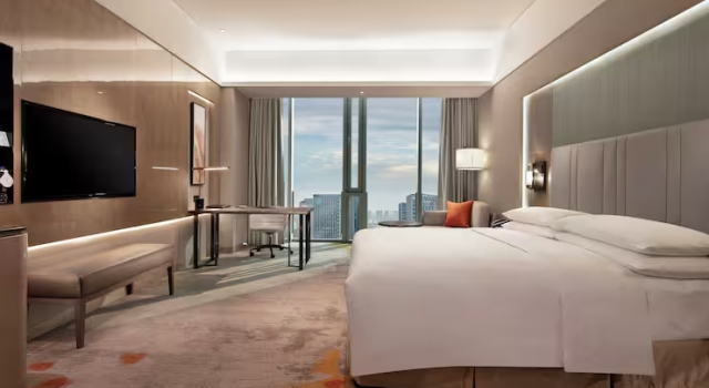 Двухместный номер High Floor Deluxe Hilton Taizhou