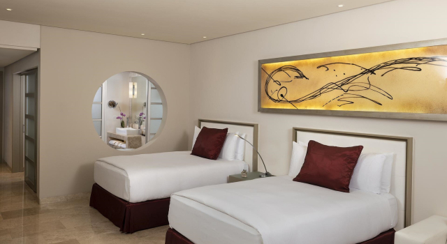Четырёхместный полулюкс с видом на сад The Reserve at Paradisus Playa del Carmen