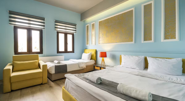 Трёхместный семейный люкс Taksim Alya Suites
