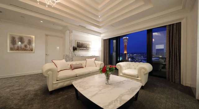 Двухместный люкс La Reine Hotel La Suite Kobe Harborland