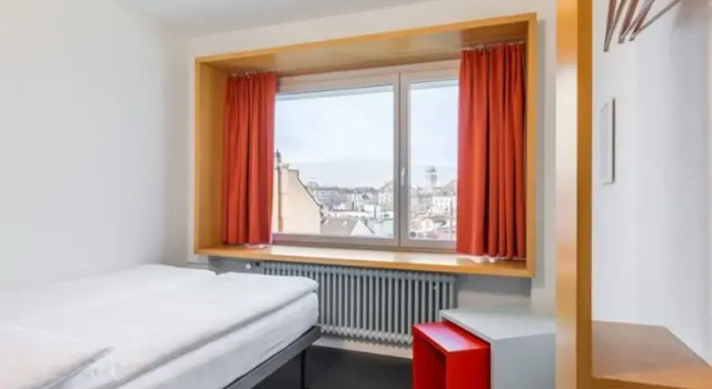 Двухместный номер Small Hotel Marta - 1950s architecture in Zurichs vibrant old town, near main station