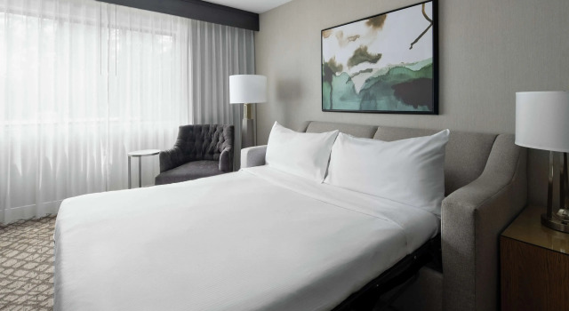 Четырёхместный люкс с диваном-кроватью c 1 комнатой DoubleTree Suites by Hilton Charlotte/SouthPark