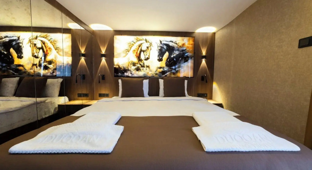 Номер просторный семейный Улучшенный с балконом duqqan deluxe hotel
