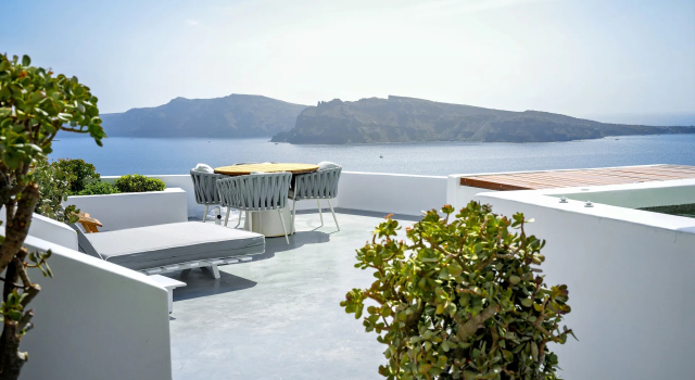 Люкс Winemaker's с видом на кальдеру IKIES Santorini
