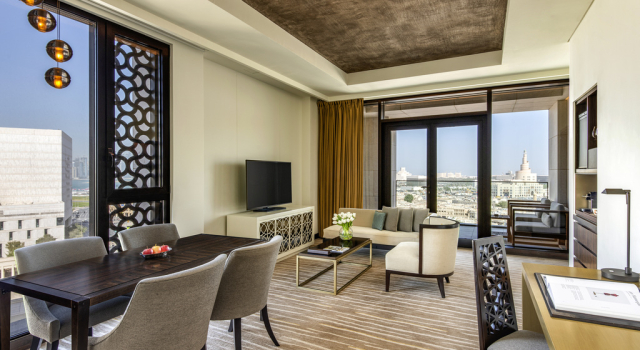 Двухместный люкс Souq Waqif view c 1 комнатой Alwadi Hotel Doha - MGallery Collection