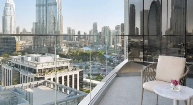 Двухместный номер Premier с видом на Бурдж-Халифа Address Sky View, Downtown Dubai