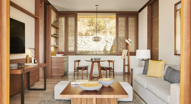 Двухместный люкс c безграничным бассейном Cliffside c 1 комнатой Four Seasons Resort Tamarindo, México