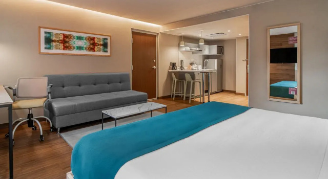 Двухместный люкс City Express Suites by Marriott Queretaro