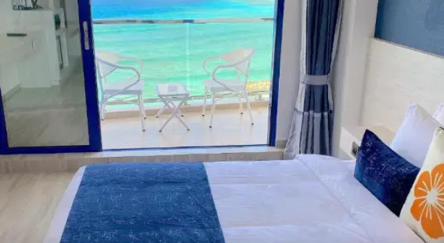 Номер Deluxe с балконом и с видом на море Kaani Palm Beach