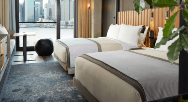 Люкс Connecting Skyline 1 Hotel Brooklyn Bridge