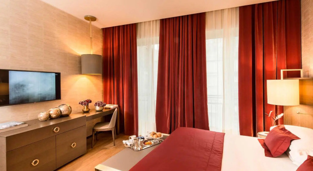 Двухместный номер Deluxe Rosa Grand Milano - Starhotels Collezione