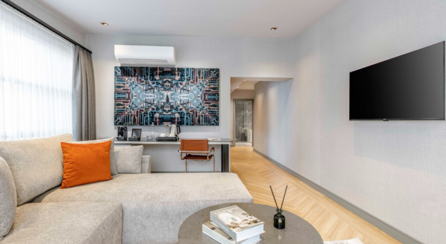 Executive Dvoulůžkový s manželskou postelí Apartmá a výhledem na moře Hotel Villa Zurich