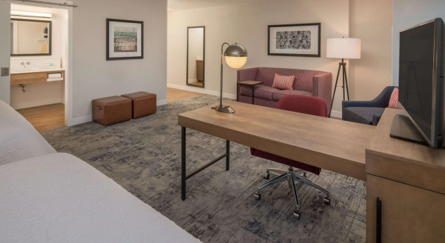 Двухместная студия Hampton Inn And Suites By Hilton Portland-Pearl District