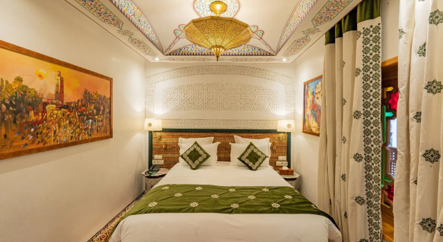 Двухместный люкс Pasha Standard La Maison Arabe Hotel, Spa & Cooking Workshops