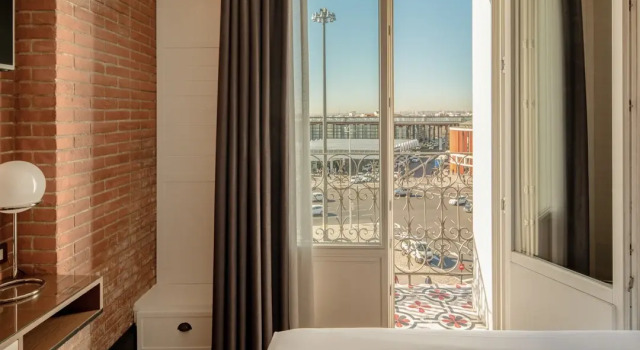 Двухместный номер Deluxe с балконом Only YOU Hotel Atocha