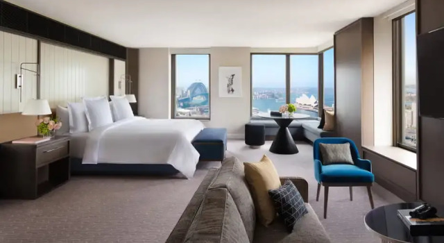 Двухместный люкс клубный c 1 комнатой City Four Seasons Hotel Sydney