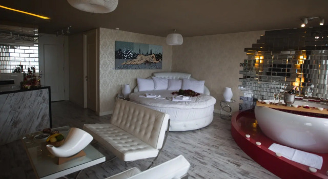 Двухместный люкс With Jacuzzi Romantic Melek Hotels Moda