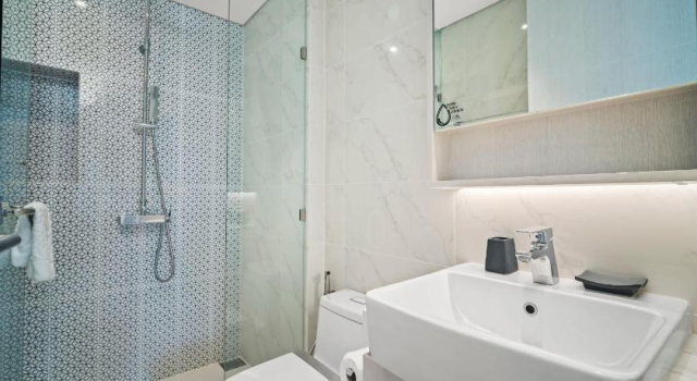 Двухместные апартаменты c 1 комнатой с красивым видом из окна Апарт-отель Cassia Residences in Laguna by Banyan Living