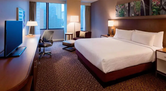 Двухместный гостевой номер Accessible Hilton Garden Inn Downtown Dallas