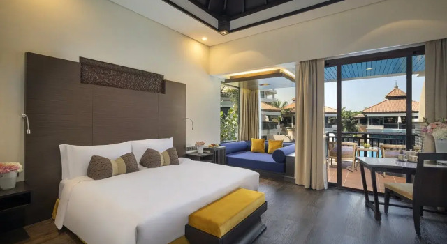 Двухместный номер Deluxe с видом на лагуну Anantara The Palm Dubai Resort