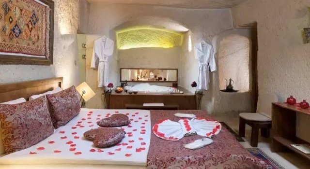 Двухместный люкс № 111 King Cave с джакузи Doors Of Cappadocia Special Cave Hotel