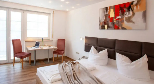 Двухместный номер Standard Relax Hotel Stuttgart kontaktloser Check-in