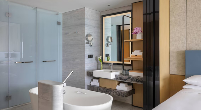 Двухместный номер Executive Lounge Access Guest Xuzhou Marriott Hotel Lakeview