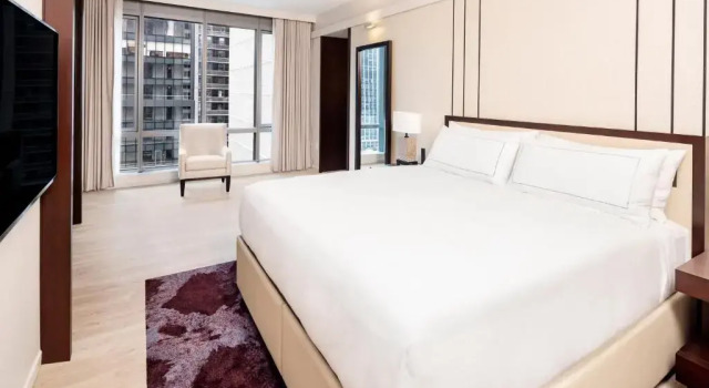 Люкс Accessible Penthouse c 1 комнатой Hilton Club West 57th Street New York