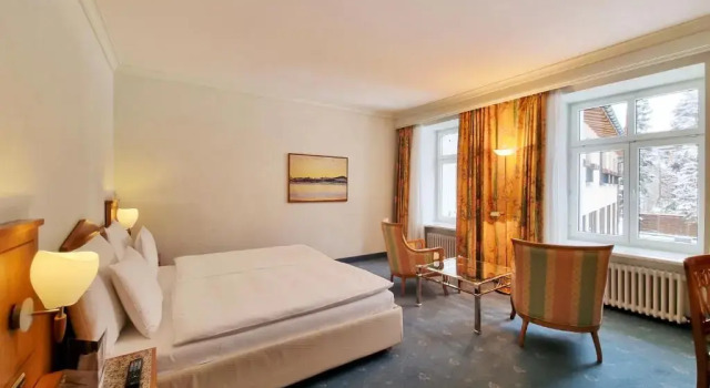 Двухместный номер Deluxe Classic Cresta Palace Celerina St Moritz active-in and experience-out
